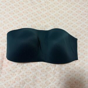 Chic Deep Teal Strapless Bandeau